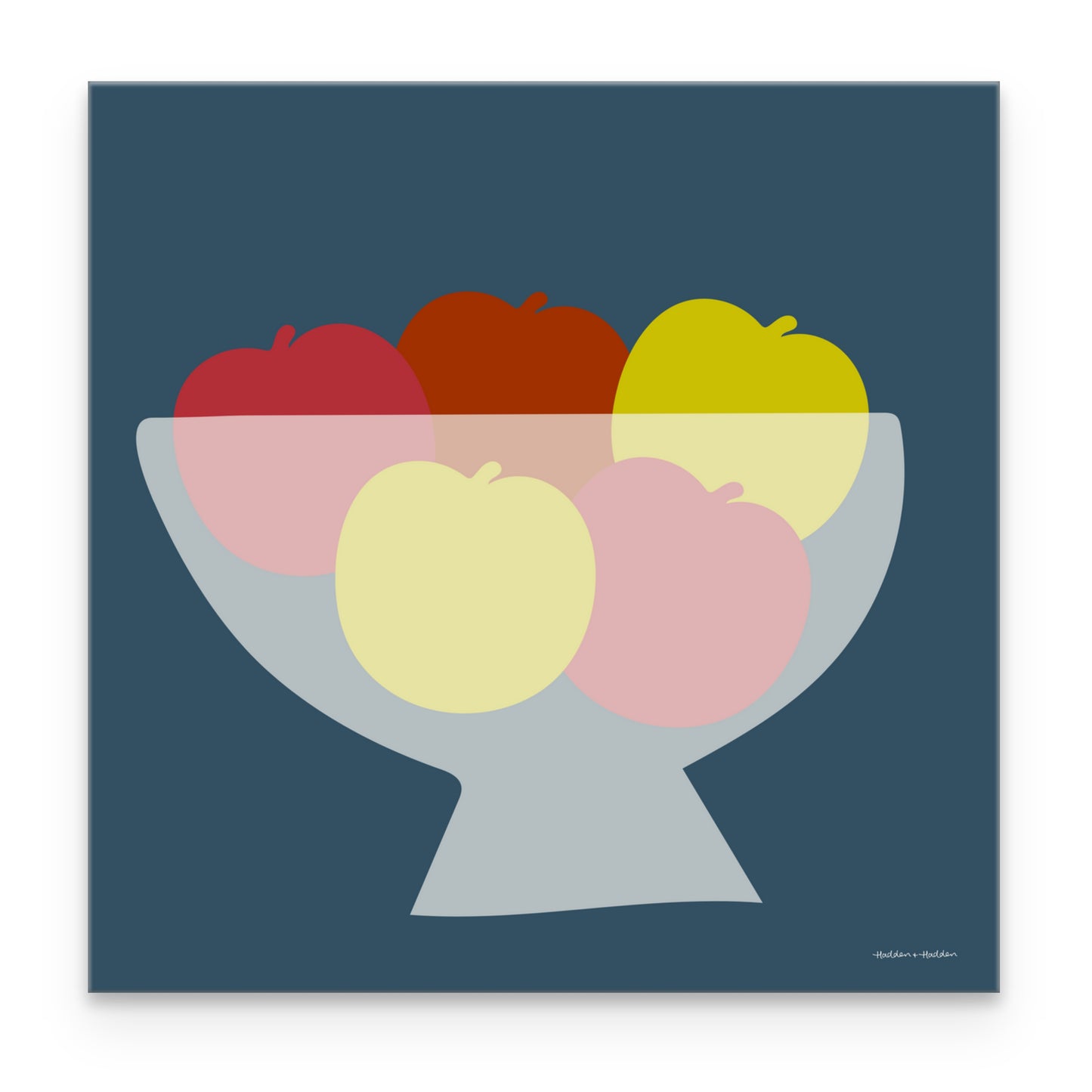 Bowl of Apples Canvas