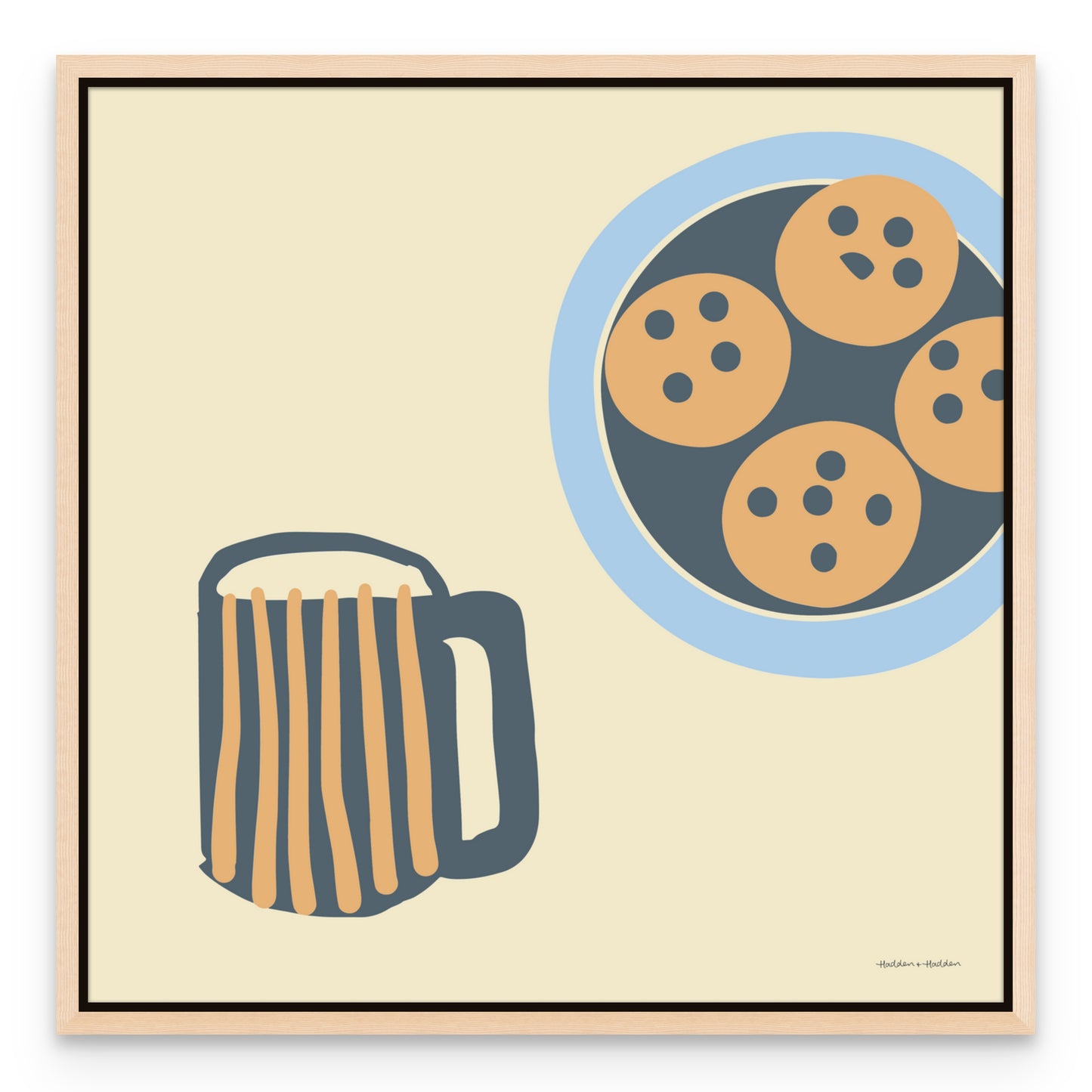 Coffee and Cookies Canvas