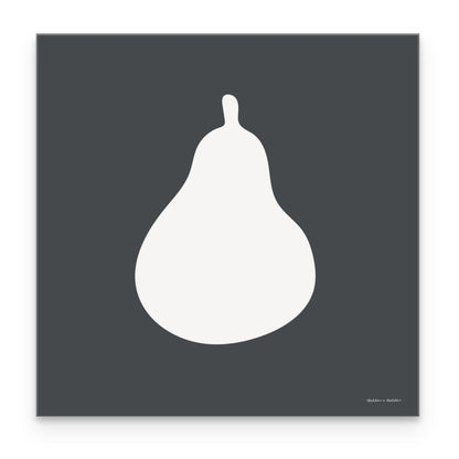 Big White Pear Canvas
