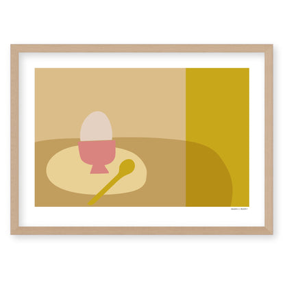 Breakfast Egg Part 2 Framed Print by Hadden and Hadden