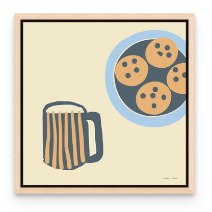 Coffee and Cookies Canvas Canvas Wall Art by Hadden and Hadden