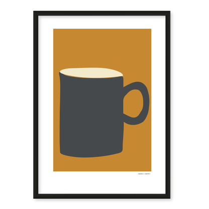 Coffee Cup Framed Print by Hadden and Hadden